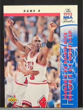 1993 Upper Deck Michael Jordan #201 NBA Finals Game 4
